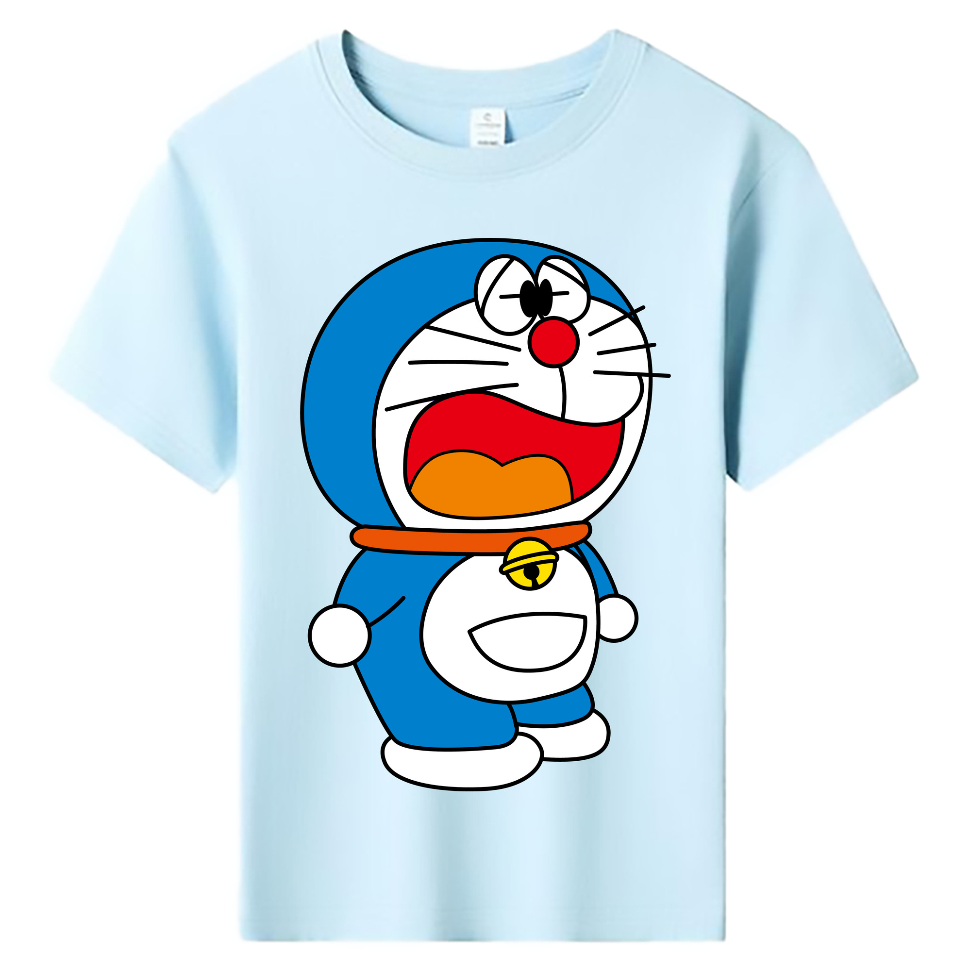 （画像用） ドラえもん Doraemon 綿100％キッズTシャツ（フロントプリント）